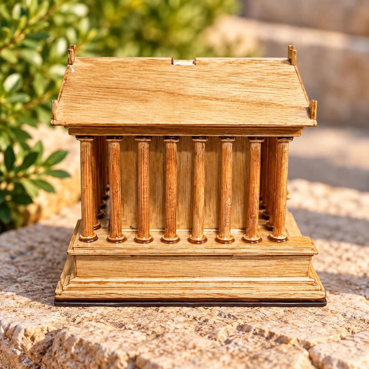 Գառնու տաճար – փայտե մանրակերտ